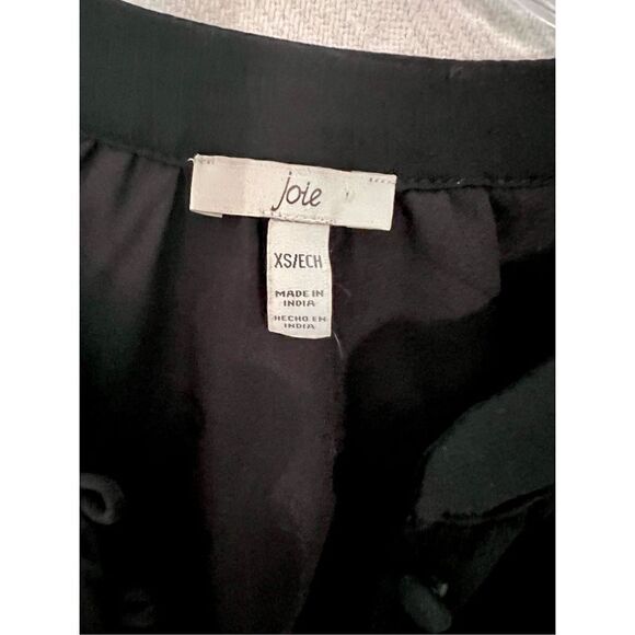 Joie Limited Edition Ladies Balloon Sleeve Black Dress Size X-Small - Picture 6 of 14